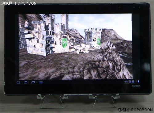 Tegra3震撼游戏演示:4核满载物理加速 