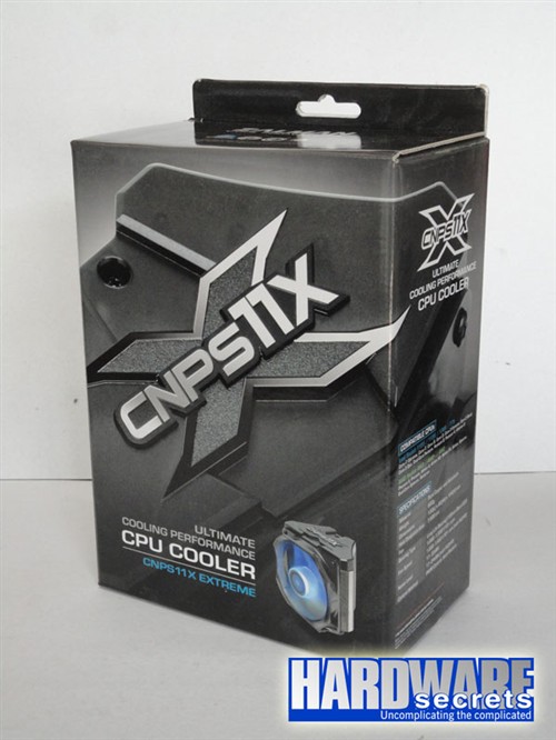独特的等腰三角 CNPS11X处理器散热器 