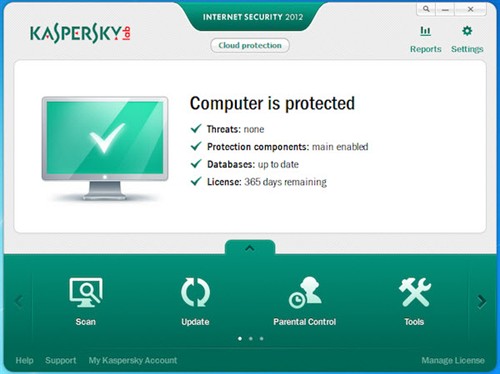 卡巴斯基杀毒软件2012新品在国外发布 