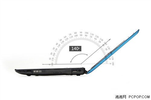 珊瑚蓝晶钻外观 联想ideapad Z470A评测 