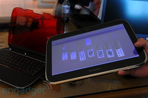 双系统平板！联想IdeaPad U1现身FCC 