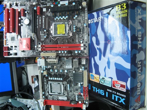 短小精悍 映泰TH61 ITX主板评测 