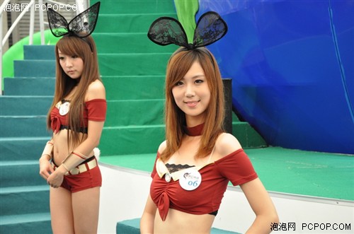 美女如云！影驰SHOWGIRL亮相CHINAJOY 