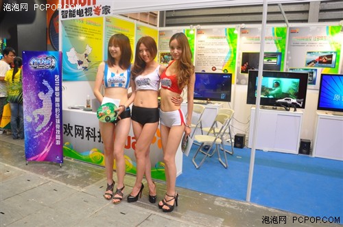 美女如云！影驰SHOWGIRL亮相CHINAJOY 