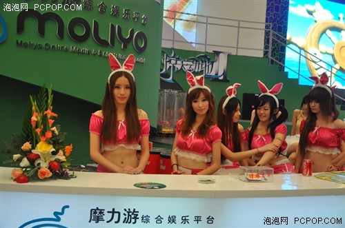 美女如云！影驰SHOWGIRL亮相CHINAJOY 