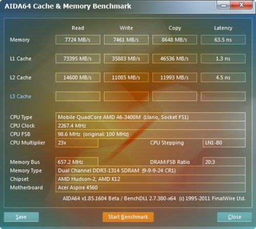 四核+4GB+6650M独显!宏碁4560G评测 