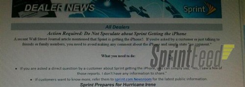 iPhone5发布在即!Sprint已下达封口令 