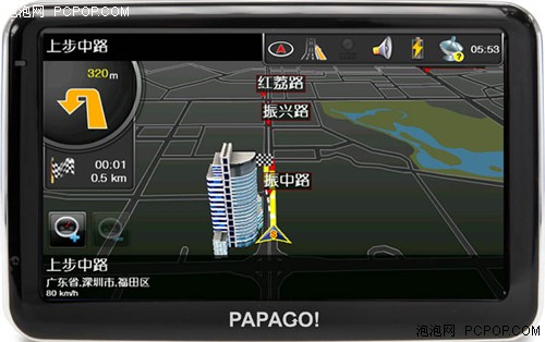 PAPAGO R6300！创新三维实景地图技术 