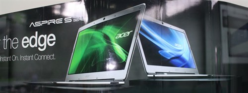 Acer S系轻薄本配置公布 售价7200元! 