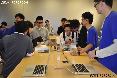 Apple的盛宴 南京东路苹果店开业实况 