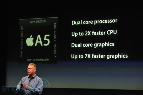 iPhone4S揭开神秘面纱 搭载A5双核CPU 