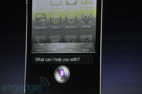 功能升级 iPhone4s搭载Siri声控功能 