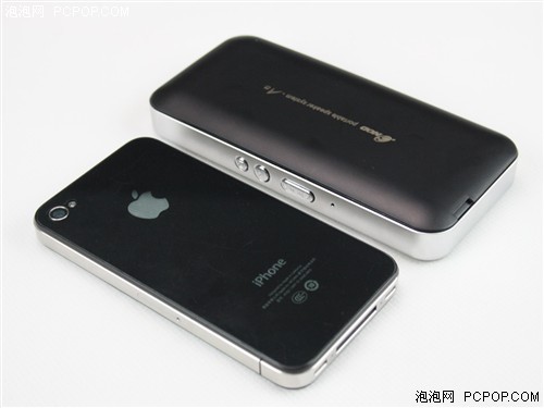 与iPhone4比美 三诺A6便携式音箱评测 