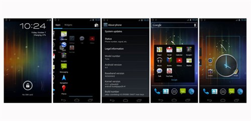 Android 4.0冰激凌三明治UI截图放出 