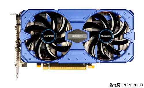 双风扇散热 丽台发布飓风版GTX 560Ti 