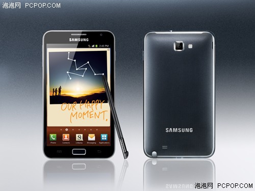 HD Super AMOLED屏 GALAXY Note将售 