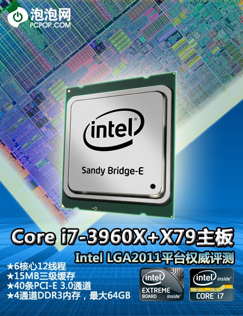 2011年度最强!Core i7-3960X权威评测 