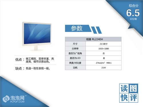 游戏液晶利器 明基21.5吋LED深度评测 