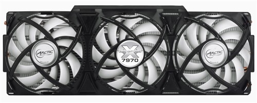 Arctic发布首款三风扇HD 7970散热器 