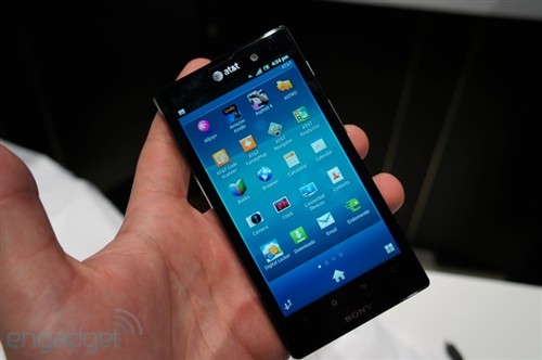 CES2012：索尼智能机Xperia Ion发布 