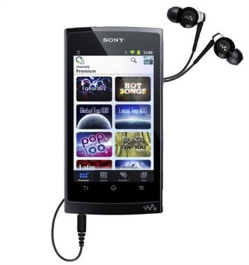 CES2012:索尼Walkman Z搭配安卓系统_索尼