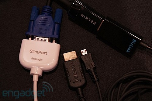 CES2012 Analogix视频转接线替代HDMI 