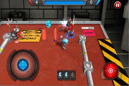 3D动作游戏 乐Phone好机器人坏机器人 