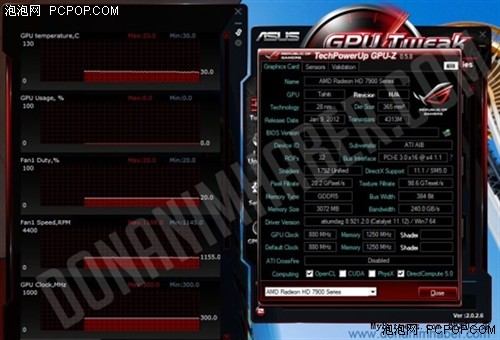 HD7950 GPU-Z截图曝光 成绩秒杀GTX580  