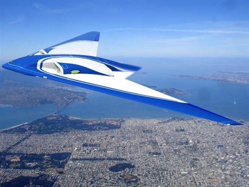 美航局(nasa)展示未来概念飞行器设计