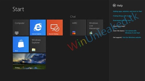 Win8 Beta截图泄露！2月版或许就是它 