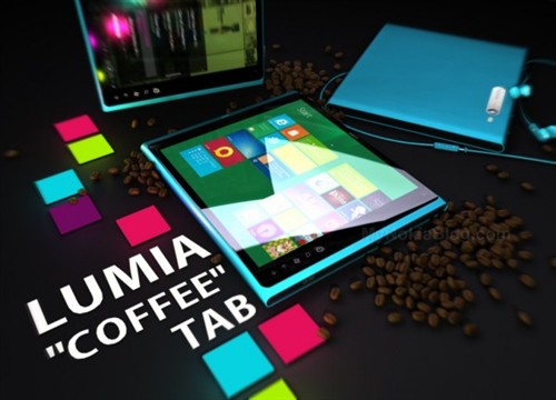 大号Lumia！诺记Win 8概念平板coffee 