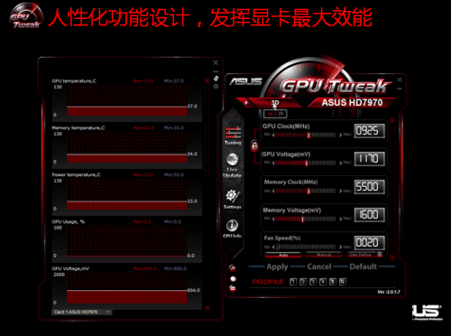 三槽巨无霸！华硕最强超公HD7970评测 