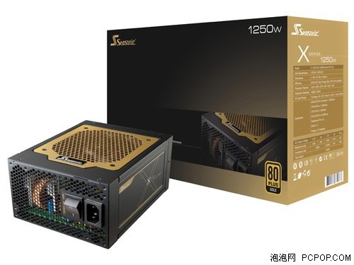 海韵X-1050/X-1250 金牌千瓦电源杀来 