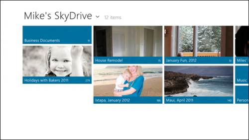 微软披露Windows 8对SkyDrive的支持 可同步文件和应用 