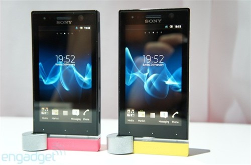 MWC2012 索尼发布Xperia P和Xperia U 