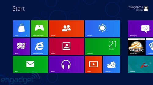 Windows8消费者预览版操作界面截图赏 