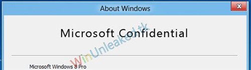 Windows8专业版版本号泄露Build 8306 