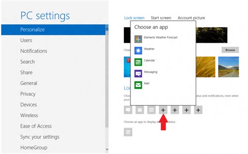 Windows8个性化设置：锁屏/欢迎/帐户 