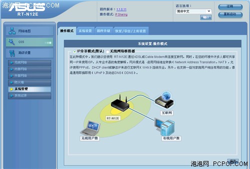 一个月只用两度电 测华硕RT-N12E路由 