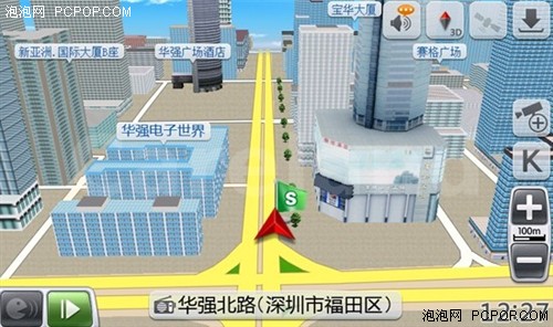 真3D街景建筑！凯立德2012春版图上市 