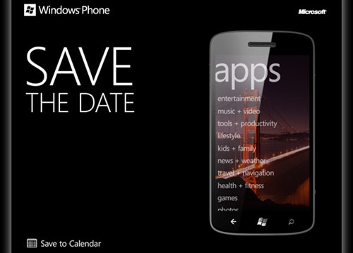 微软将举办Windows Phone开发者大会 