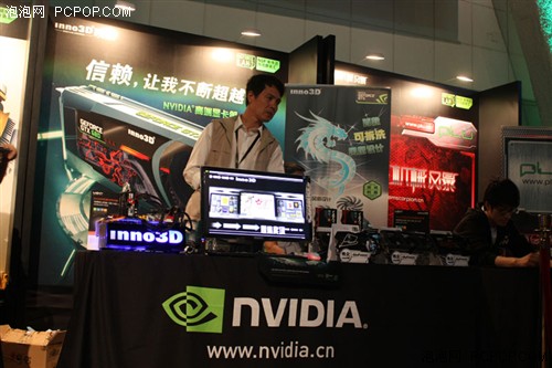 GTX680冰龙首秀 NGF2012 Inno3D展台 