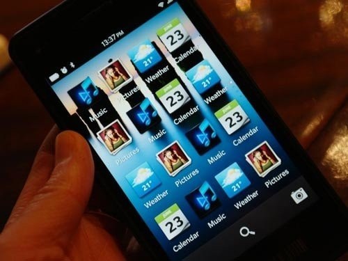 全手势掌控 BlackBerry 10界面被曝光 