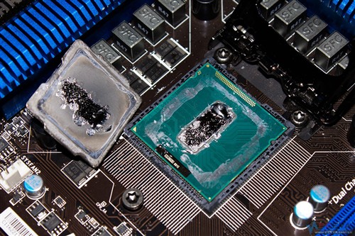 再封顶盖:液态金属导热+硅脂_IntelCPU新闻