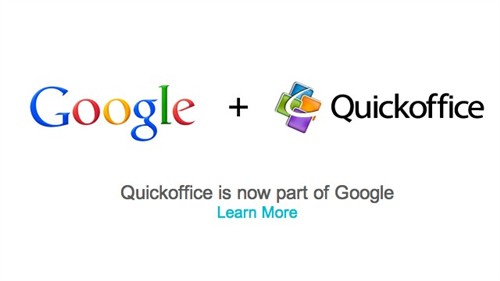 谷歌收购QuickOffice阻击微软移动办公 