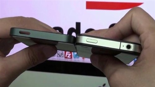 iPhone 5真机背壳与4S对比照片遭曝光 