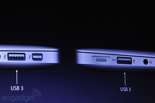 新款MacBook Air发布!升IVB和USB3.0