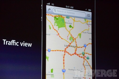 万人瞩目 iOS6地图支持3D全景以及导航 