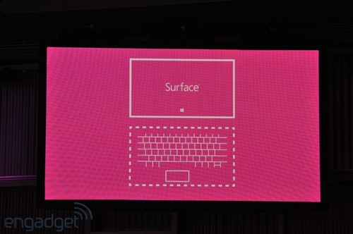 微软推出Surface平板 发布会现场实录 