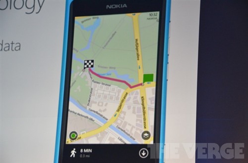 WP8系统将内置功能强大的诺基亚地图 